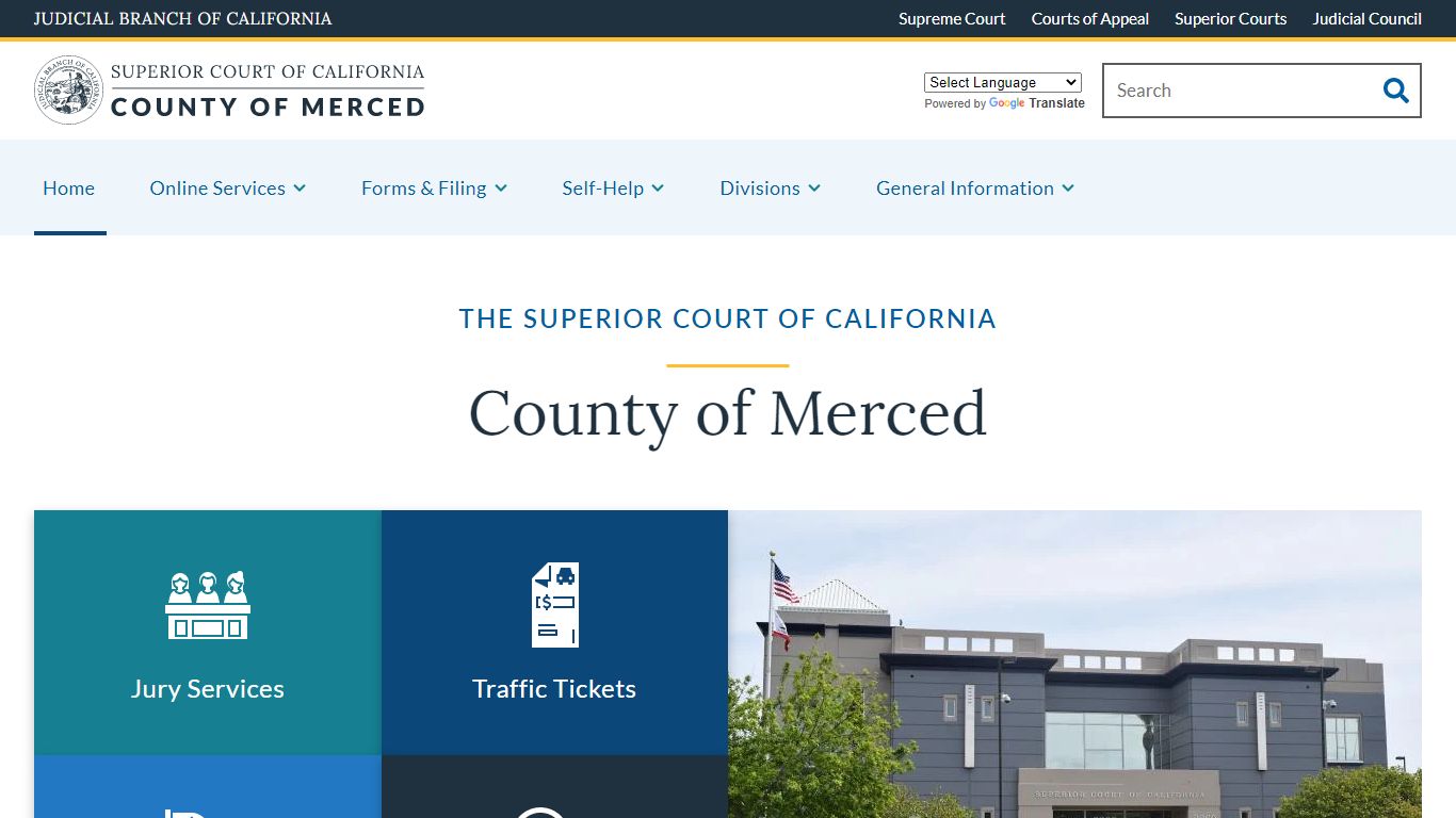 Home | Superior Court of California | County of Merced